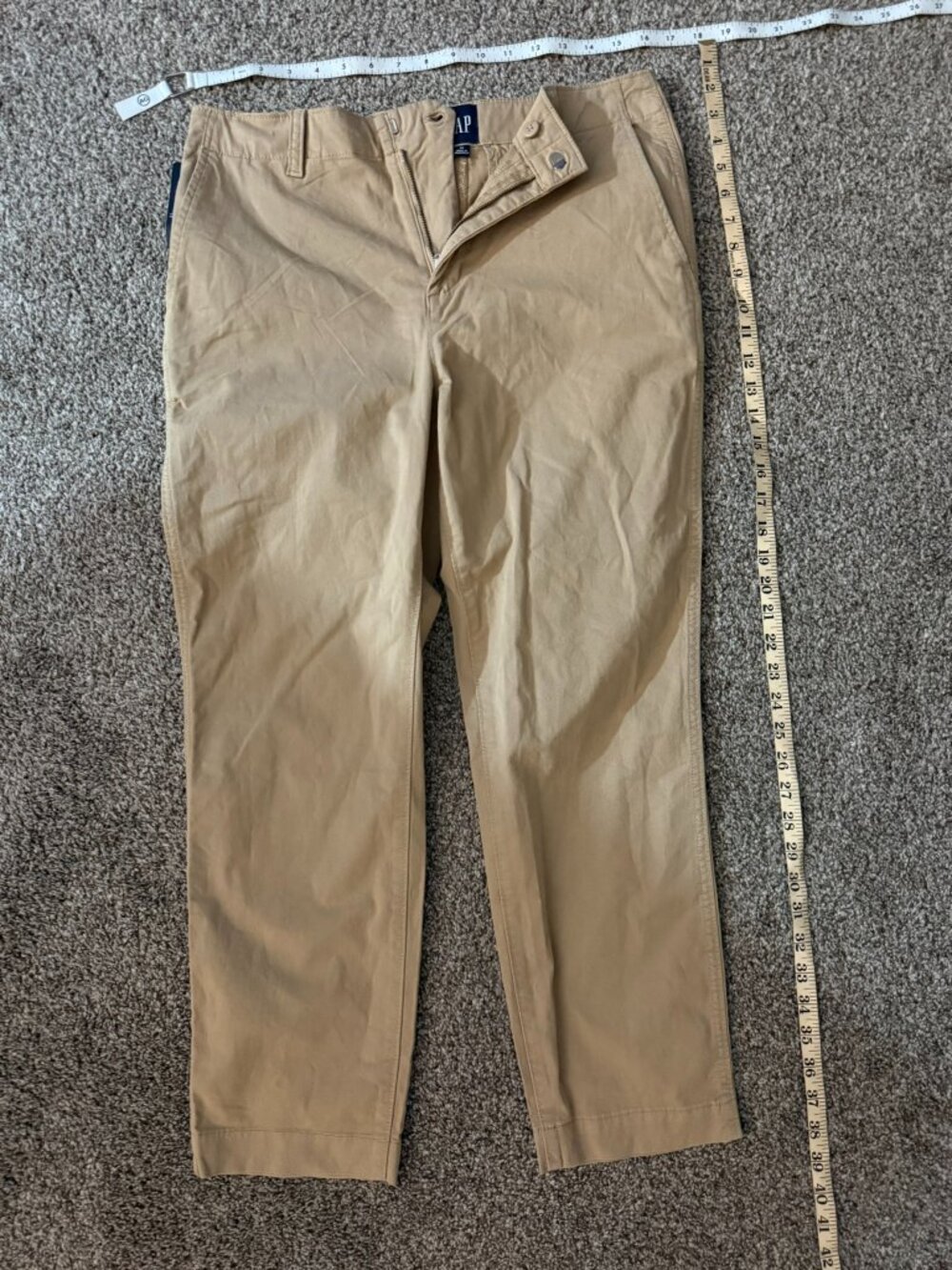 GAP Women's Size 10 Slim Ankle Pants Khaki Chino Trousers NWT New